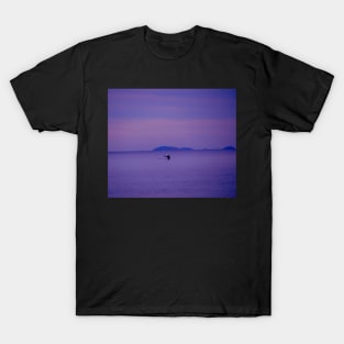 Whale Tale in Purple Dusk T-Shirt